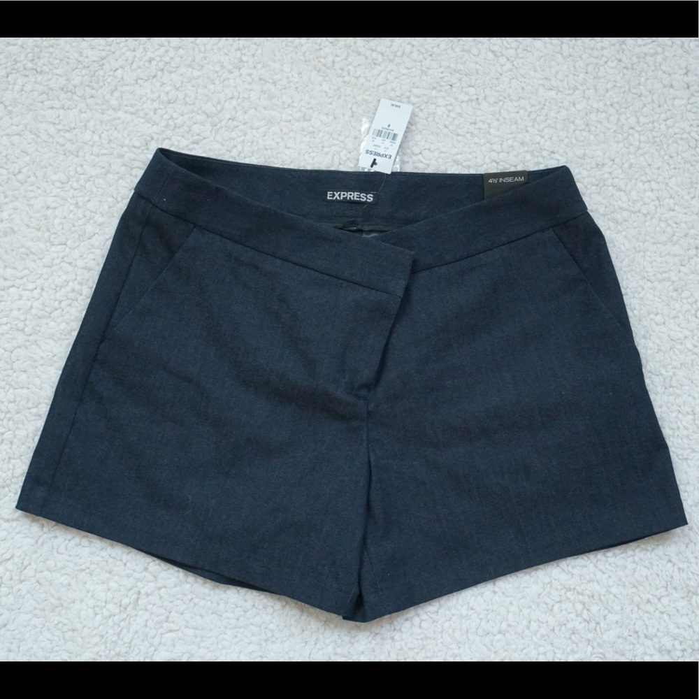 Express Dressy Blue Jean Shorts | 6R | 4.5” Inseam